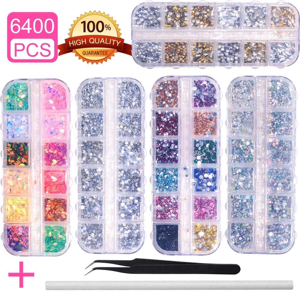 The Infinite Imagination Mixed Nail Art Diamonds kit is perfect for those who love to embellish their nails with unique and eye-catching designs. With a wide variety of styles, colors, and sizes to choose from, you can freely express yourself and get creative.