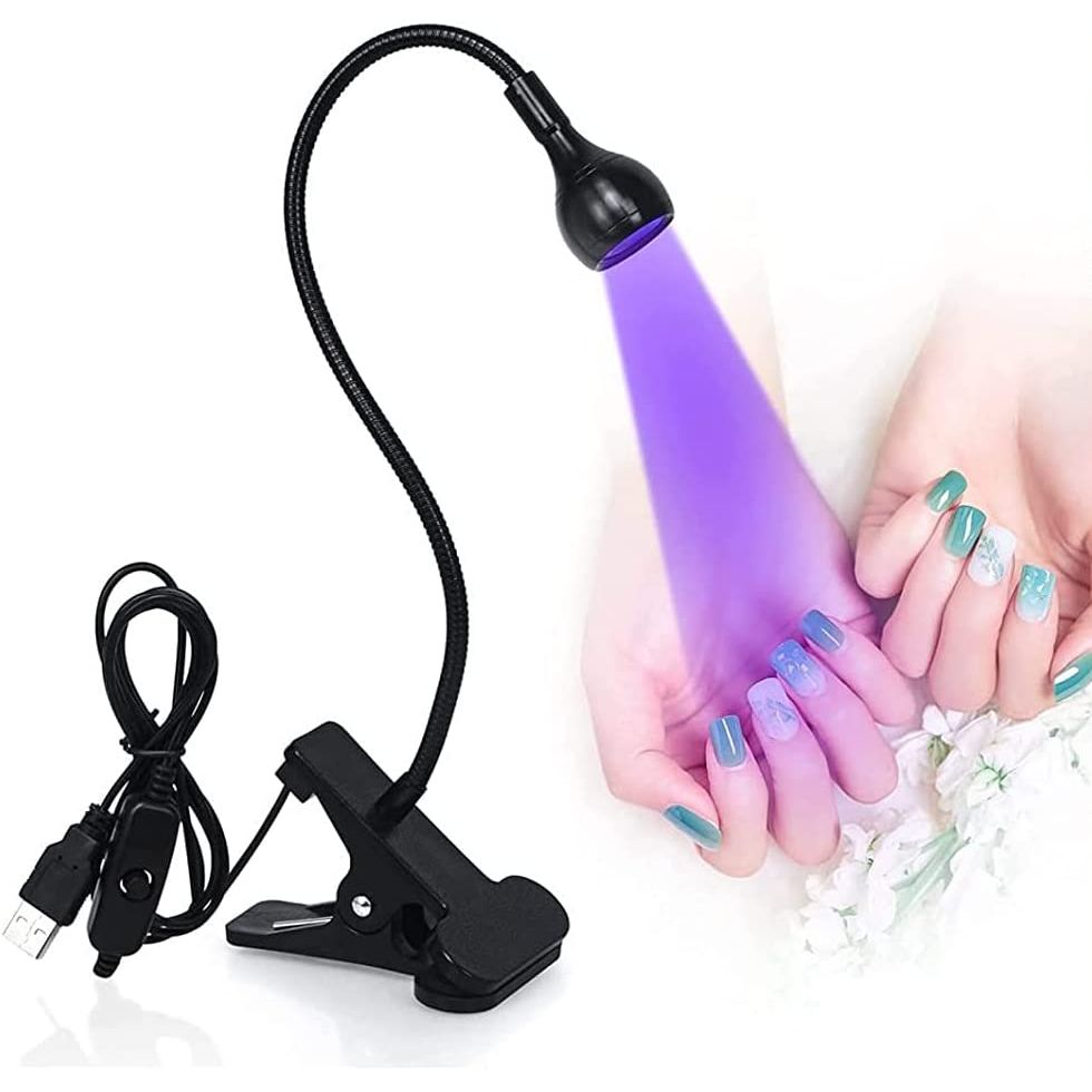 The Flexible Curing Lamp is a must-have for anyone who loves doing their own gel nails. This lamp features a powerful 3W UV LED desk lamp with a wavelength of 390-395NM, which ensures stable curing lighting for your nails.