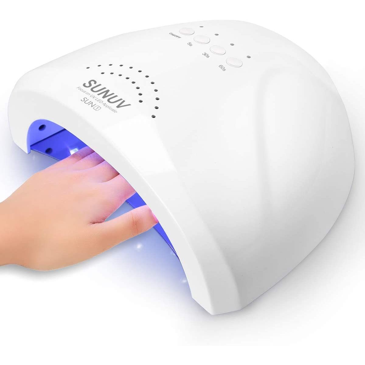 SUNUV's UV LED salon-grade nail dryer is a must-have for both professionals and at-home nail enthusiasts. Boasting a trusted reputation among over five million professionals worldwide, SUNUV is dedicated to providing the ultimate in quality and ease of use.