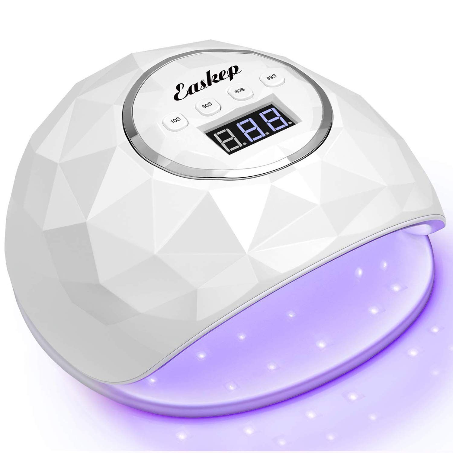 Introducing the Easkep All-in-One Quick UV Nail Lamp, designed to provide you with a new nail salon-like experience in the comfort of your home.