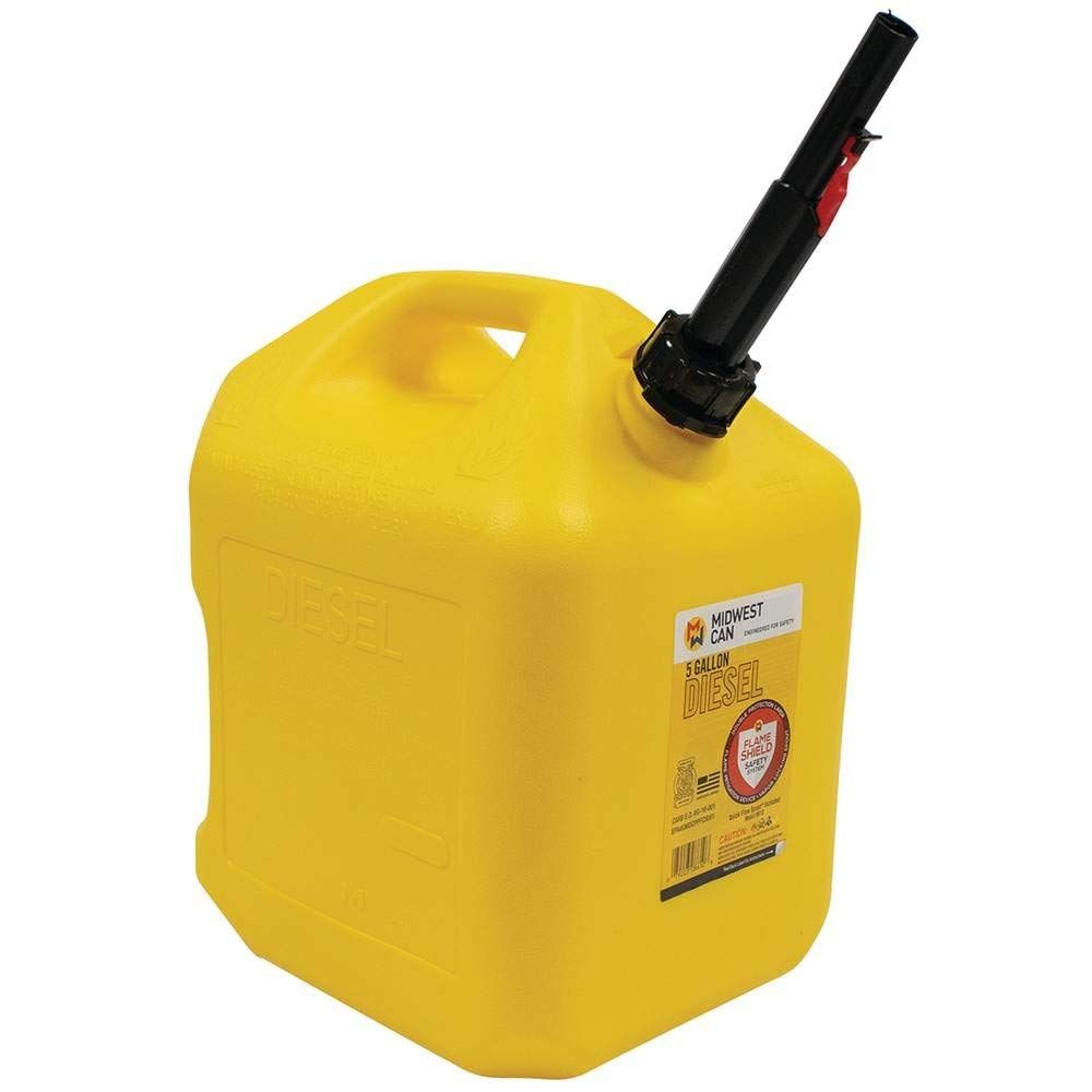 Experience the ultimate solution in portable fuel containers with the revolutionary 5 gallon yellow poly diesel can.