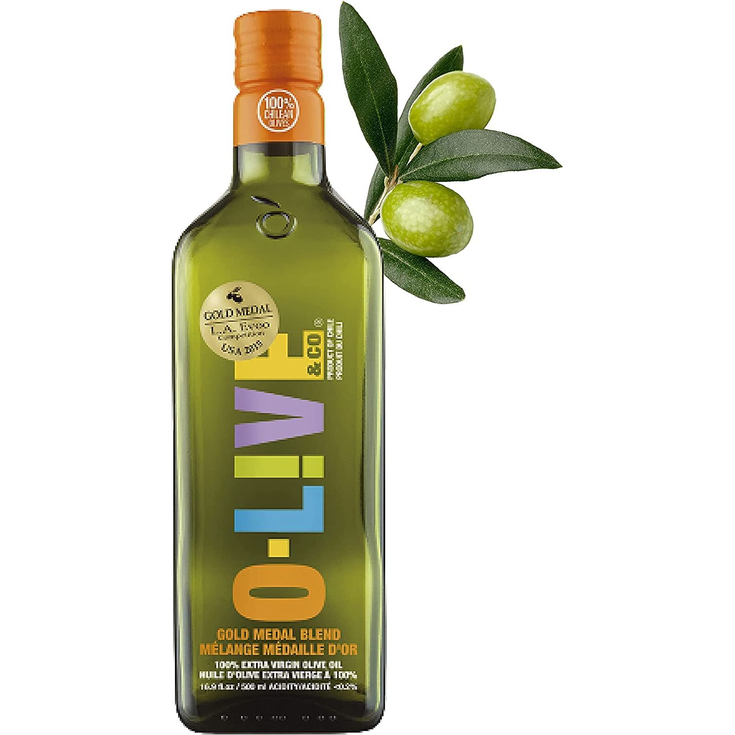 Healthy Alternative to Vegetable Oil - Every olive oil bottle we produce contains premium Chilean olive oil.