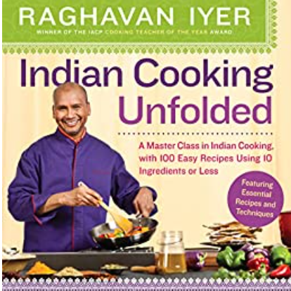 Indian Cooking Unfolded is a cookbook that teaches readers how to master Indian cooking at home. Written by award-winning chef Raghavan Iyer, the book is designed to be a step-by-step guide to some of the most popular Indian dishes.