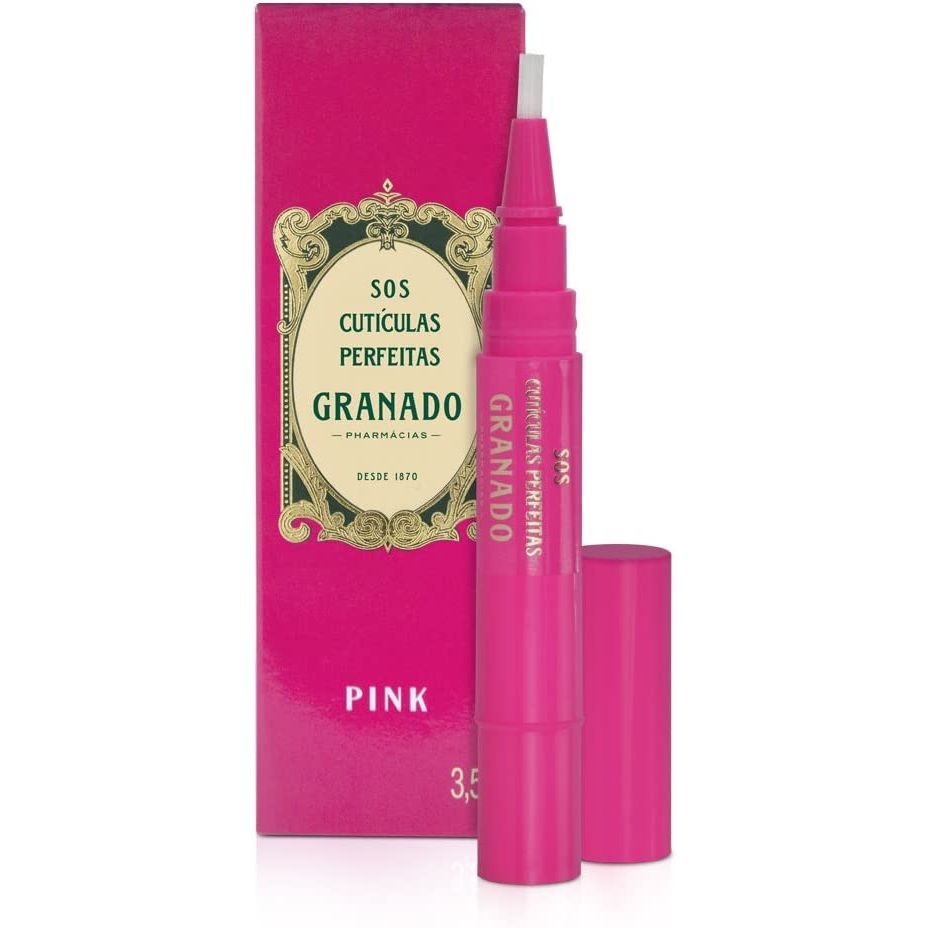 Linha Pink Granado - SOS Cuticulas Perfeitas 3,5 Gr is a cuticle cream from the Granado Pink Collection. This cream is designed to nourish and protect cuticles, keeping them healthy and looking perfect.