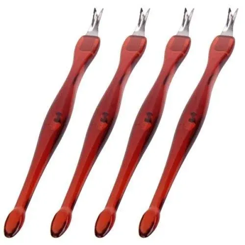 Luxxii's Practical Nail Art Tools set is a must-have for anyone looking to achieve salon-quality results at home. This 4-pack set includes a cuticle trimmer, remover, pusher, and dead skin callus removal fork, each designed to perform a specific task in your at-home pedicure or manicure routine.
