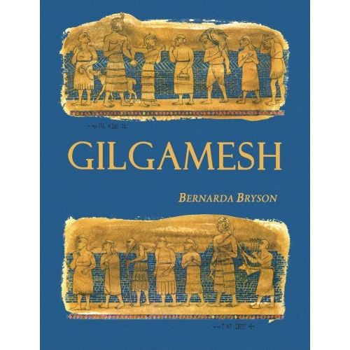 The book Gilgamesh by Bernarda Bryson and Reg Down is a retelling of the ancient Mesopotamian epic poem of the same name. The epic tells the story of a king named Gilgamesh who is part god, part man, and his quest for immortality. Along the way, he meets his equal and friend, Enkidu, and the two embark on many adventures together.