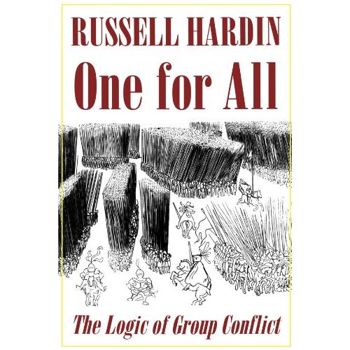 One for All: The Logic of Group Conflict is a book that explores the dynamics of group conflict and the reasons why it occurs. The author, Russell Hardin, argues that group conflict arises not just because of differences in values and interests, but also because of the way in which people form groups and perceive those who are outside their group.