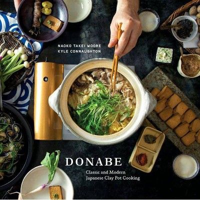 A beautiful and lavishly photographed cookbook focused on authentic Japanese clay-pot cooking, showcasing beloved recipes and updates on classics, with background on the origins and history of donabe.