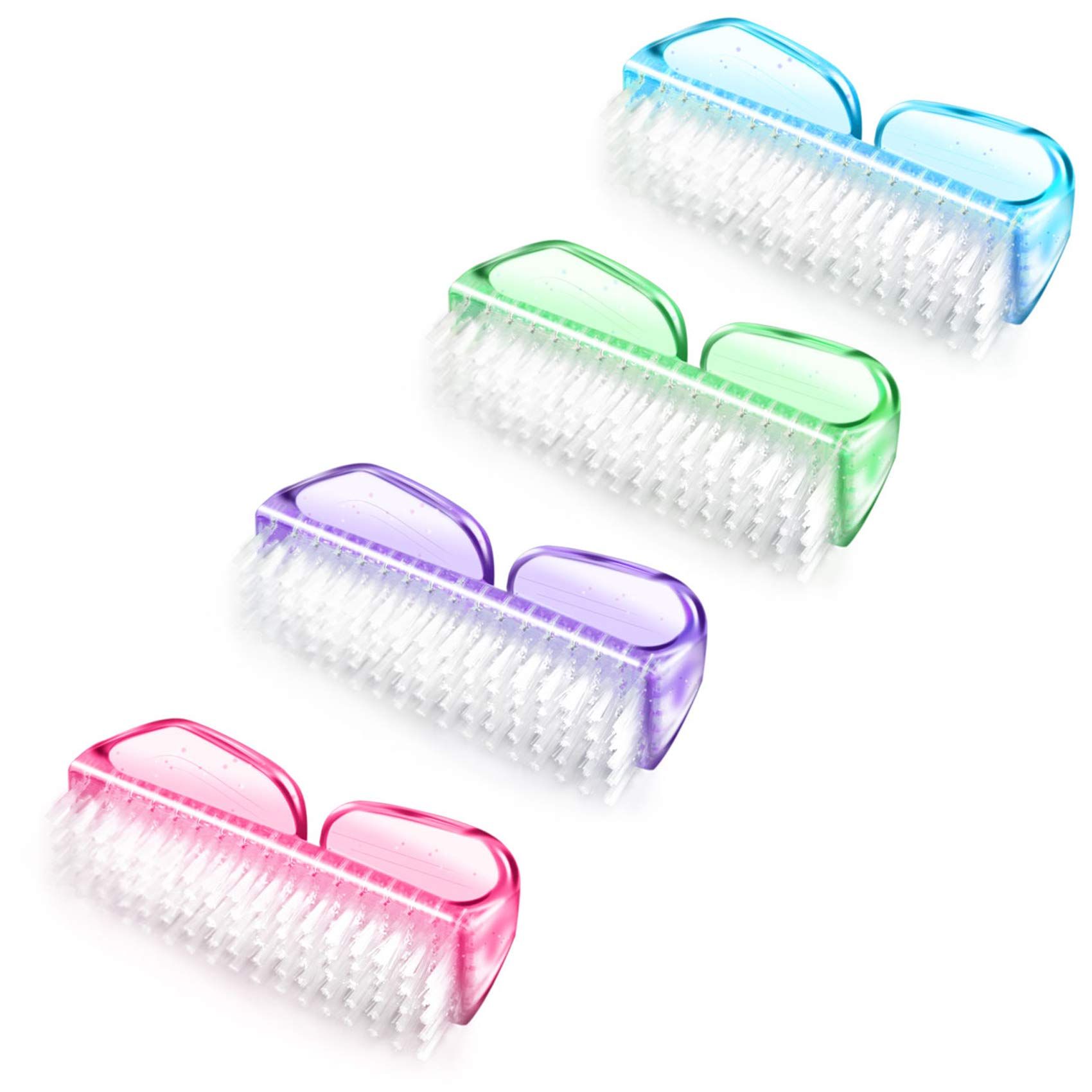 The Handle Nail Brush Fingernail Brush Cleaner Hand Scrub Cleaning Brush for Toes is a hand-held tool designed to clean and scrub the nails and skin around the fingernails and toenails. It features bristles that are specifically designed to effectively remove dirt, grime, and other impurities from the nails and skin.