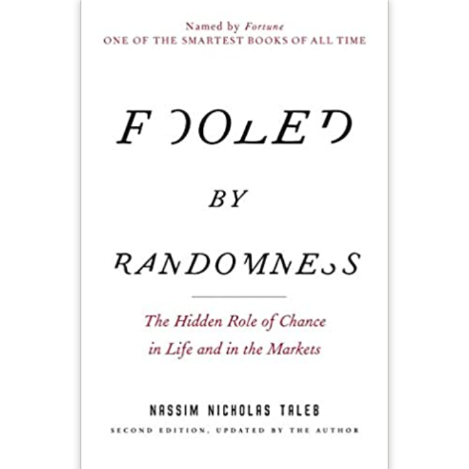 Nassim Nicholas Taleb
"Fooled by Randomness" is a book written by Nassim Nicholas Taleb, a mathematician, statistician, and former options trader. The book explores the role of chance and randomness in our lives and the financial markets.