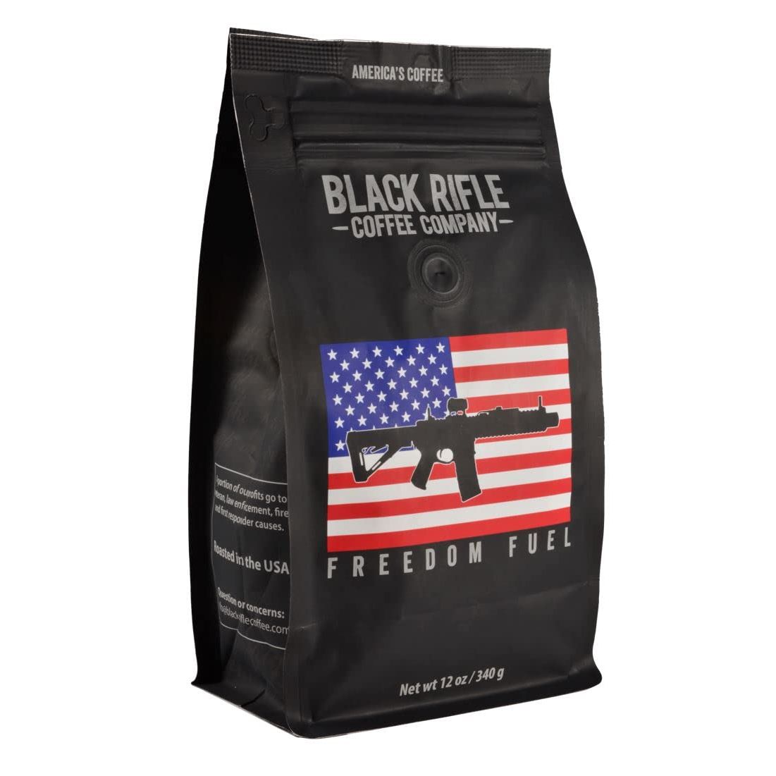 Introducing Black Rifle Coffee Company Freedom Fuel Dark Roast Ground Coffee – a meticulously crafted blend that will delight every coffee aficionado. Immerse yourself in the world's finest Arabica beans, meticulously sourced from across the globe.