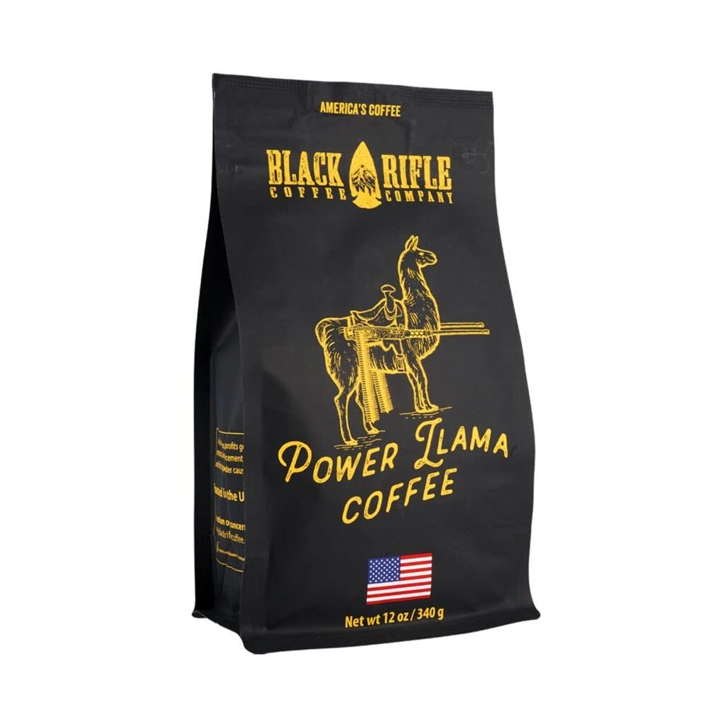 Crafted with the utmost care and precision, Black Rifle Coffee Company Power Llama Light Roast Ground Coffee guarantees a top-tier coffee experience.