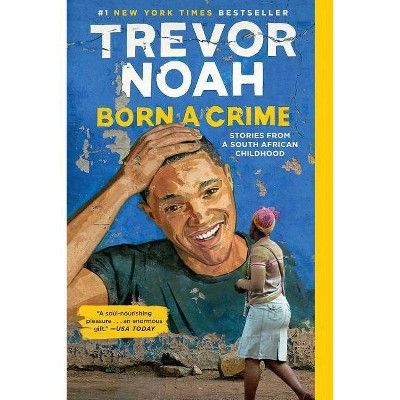 "Born a Crime: Stories from a South African Childhood" is a memoir by comedian Trevor Noah. The book details Noah's experiences growing up as a mixed-race child in apartheid-era South Africa, and how he navigated the challenges and complexities of his identity.