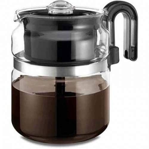 The Medelco One All 8-Cup Capacity Stovetop Glass Percolator is the perfect coffee maker for those who enjoy brewing their coffee on a stovetop. Crafted from high-quality borosilicate glass, this percolator is both heat-resistant and shatter-proof, ensuring its durability and longevity.