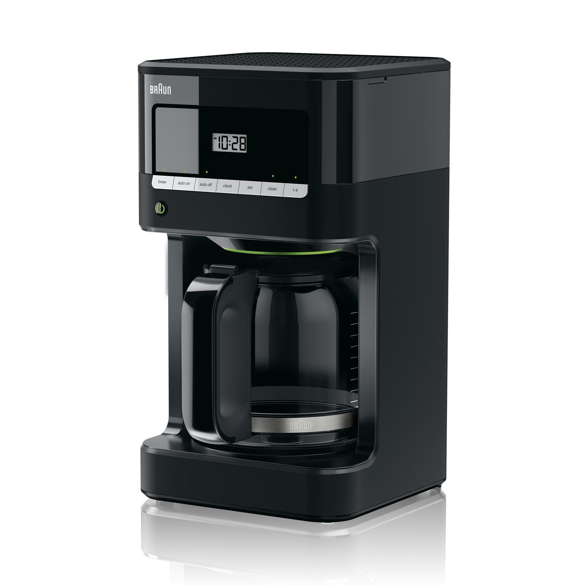 Indulge in the perfection of a meticulously brewed cup of coffee with the Braun Brew Sense Drip Coffee Maker.