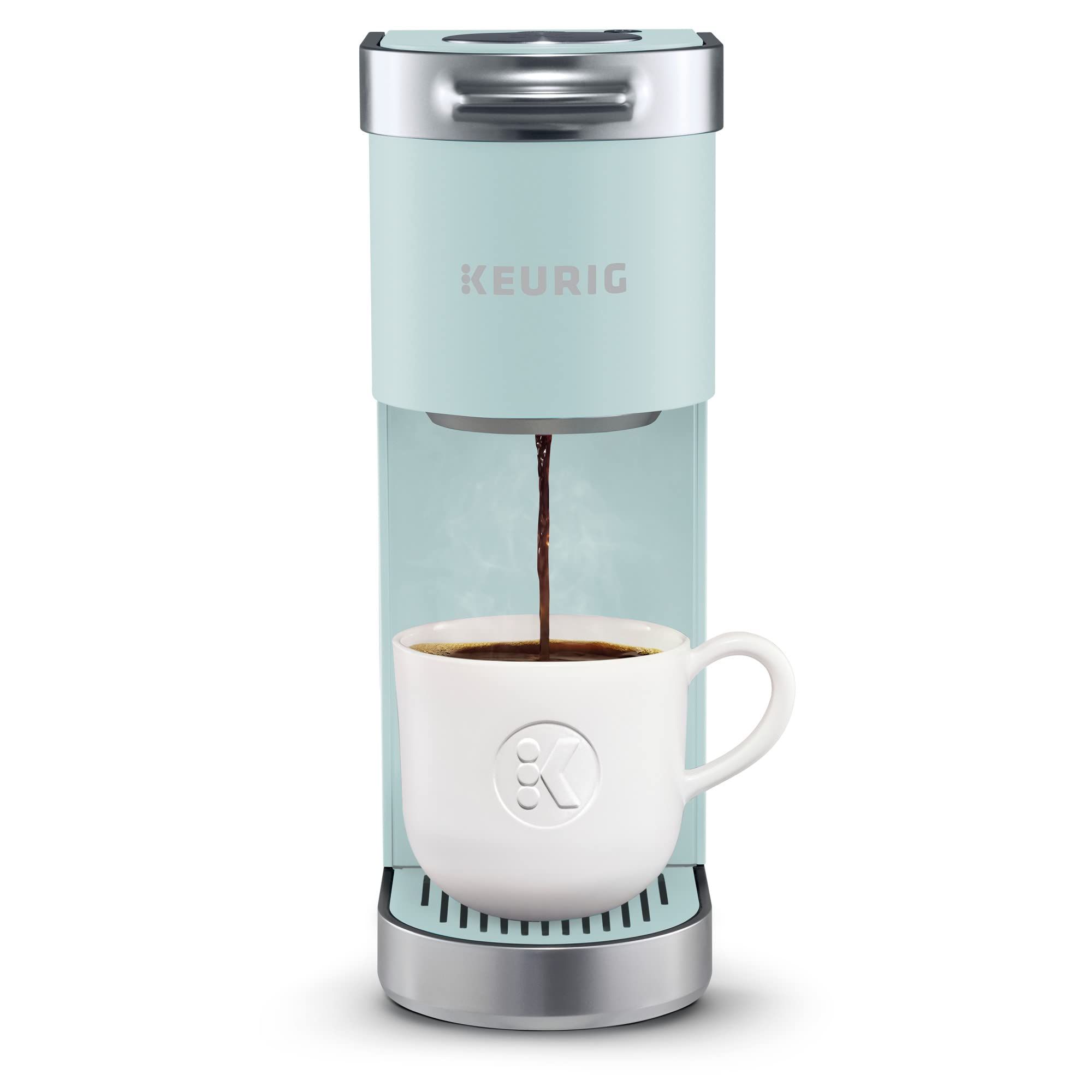 The Keurig K-Mini Plus is the perfect coffee companion for those who are tight on space or lead a busy on-the-go lifestyle.