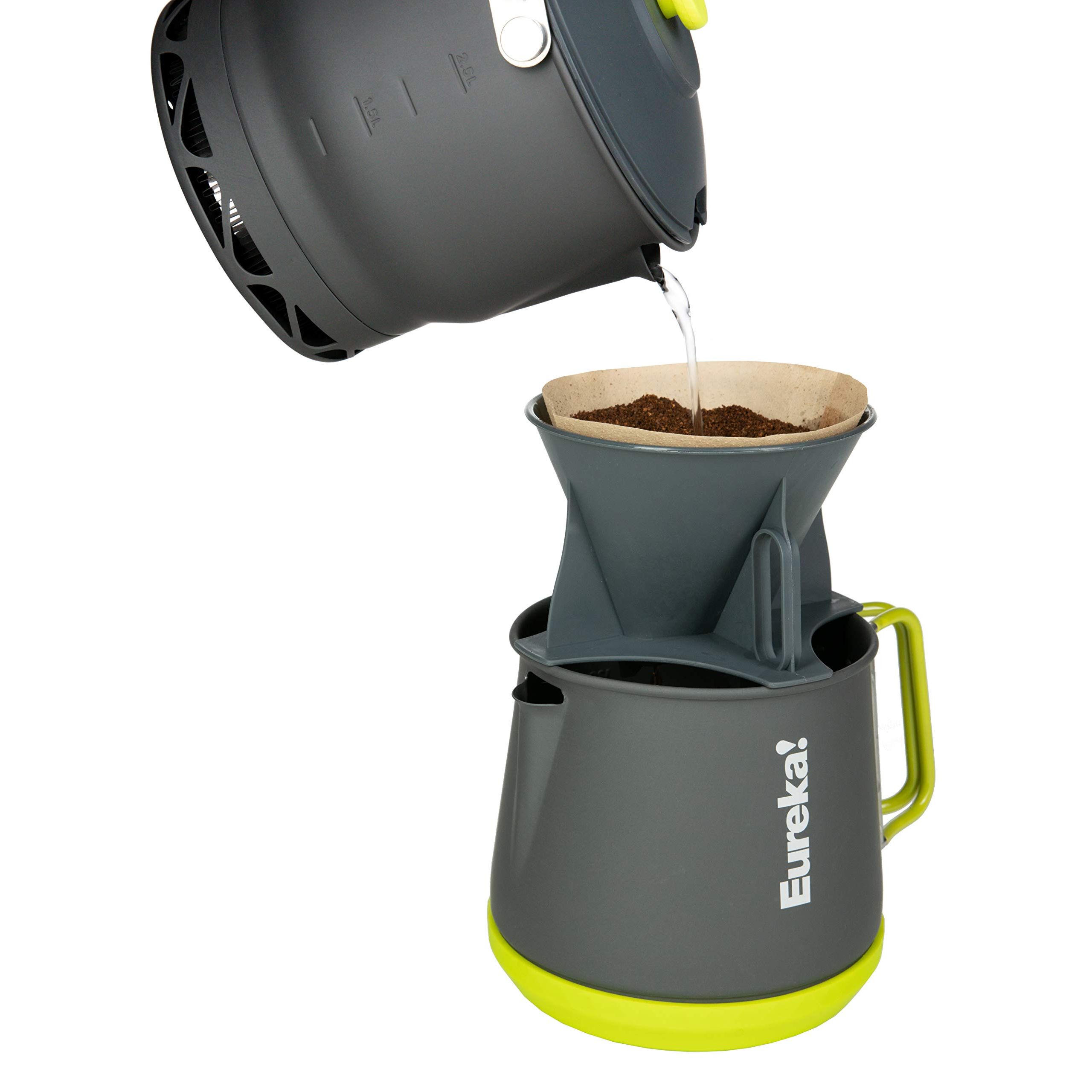 1 The Portable Camping Coffee Maker: The Eureka! Java Brewer.