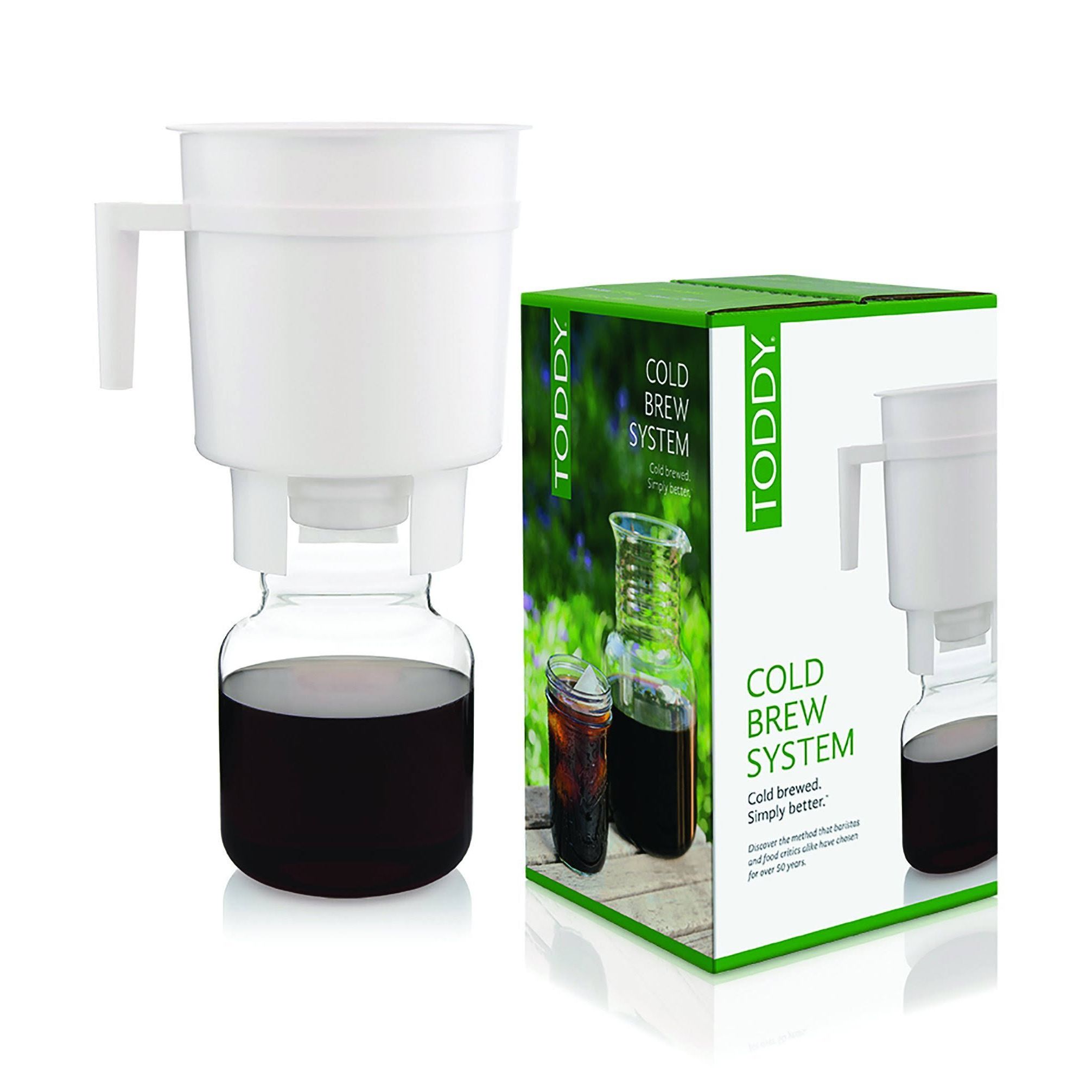 Experience the ultimate in convenience and taste with the Toddy Cold Brew System. This innovative coffee maker revolutionizes the way you enjoy cold brew, immersing coffee grounds in cold water for an extended period to produce an incredibly smooth and velvety brew that will delight your senses. Unlike traditional hot brew methods, this extraordina