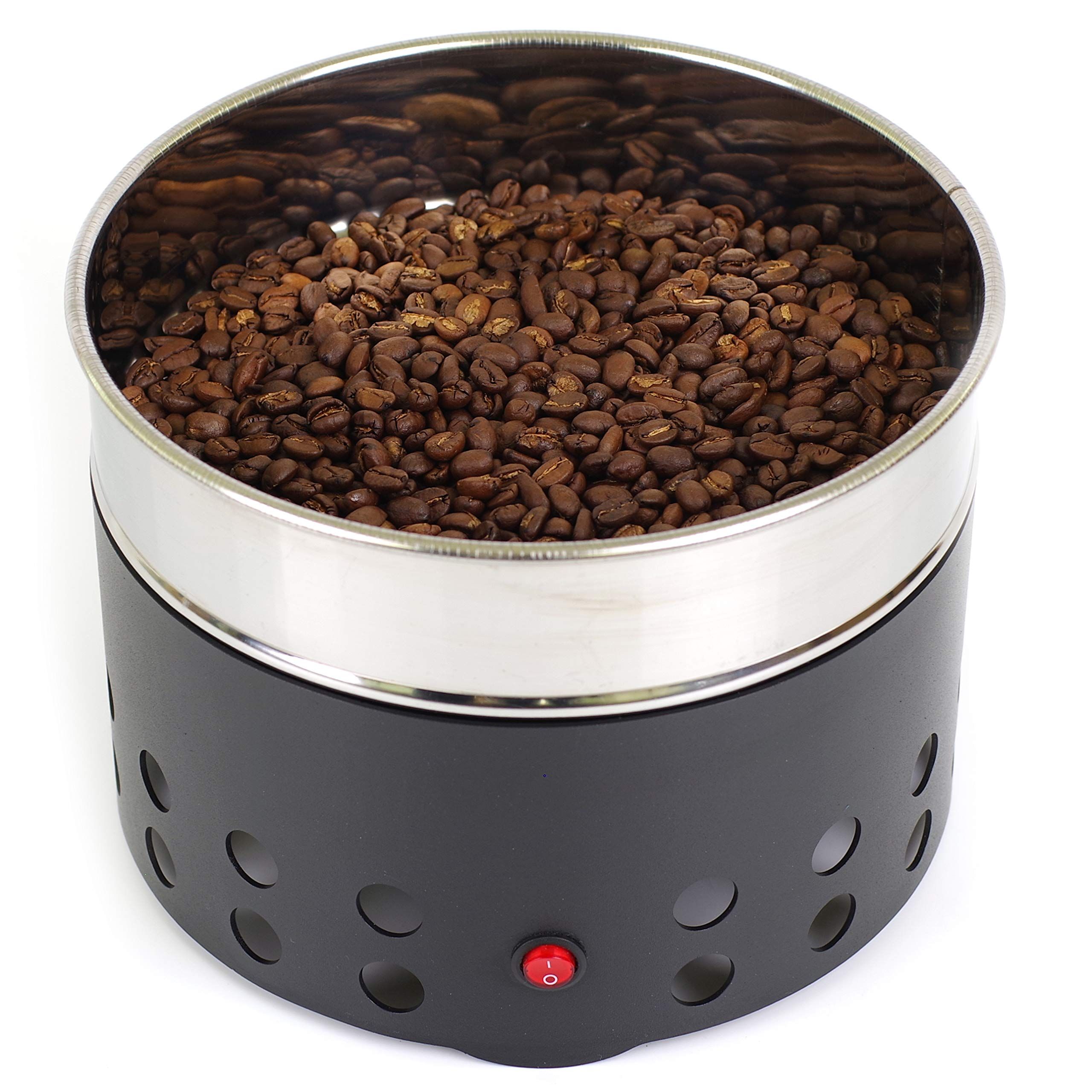 The Coffee Bean Cooler is a must-have tool for coffee enthusiasts who want to ensure the preservation of their beans' rich flavor. This powerful machine can cool roasting beans in just 1-2 minutes, keeping their flavor intact. The double filter system effectively removes any chaffs and silver skin, leaving behind clean, ready-to-brew beans.