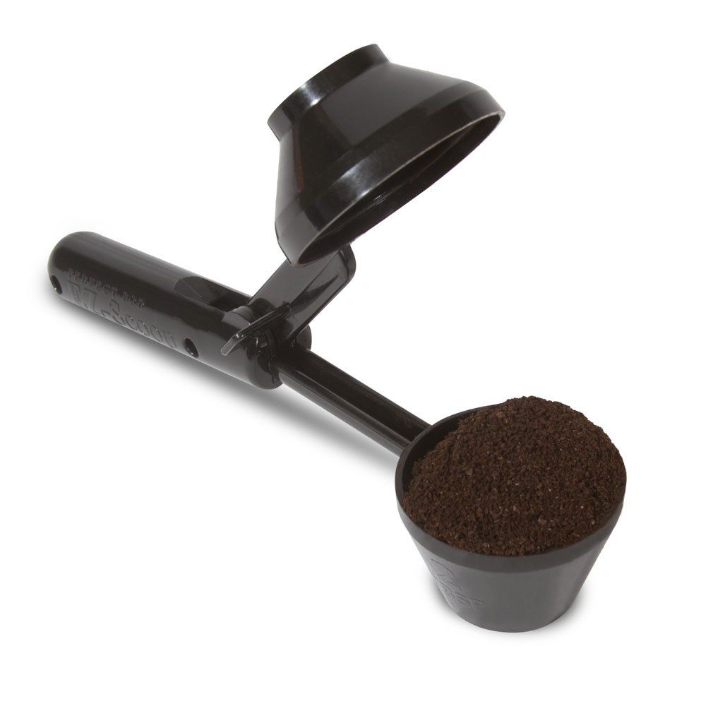 Introducing the game-changing EZ-Scoop by Perfect Pod. This innovative coffee scoop is designed specifically for reusable K-Cups, making it a must-have for all coffee enthusiasts. With its unmatched efficiency, the EZ-Scoop allows you to effortlessly measure and dispense the perfect portion of your favorite ground coffee.