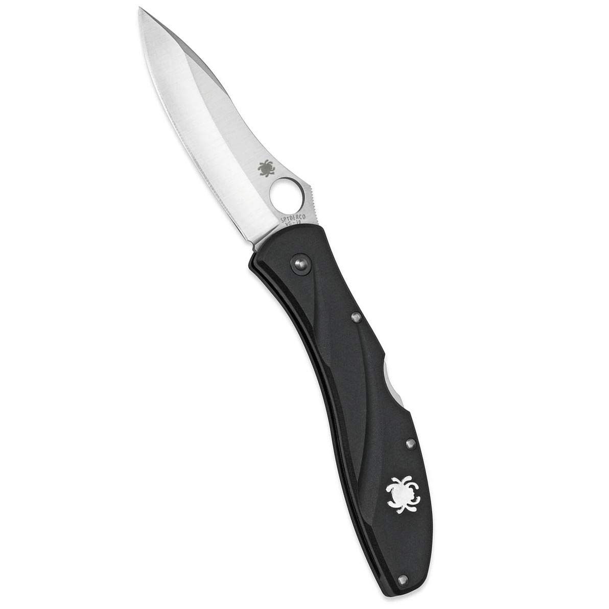 The Spyderco Centofante 3 is an exceptional knife tailored for refined gentlemen seeking a versatile and lightweight everyday carry option. Its thin-profiled FRN handle is not only lightweight but also boasts two channels for enhanced grip.