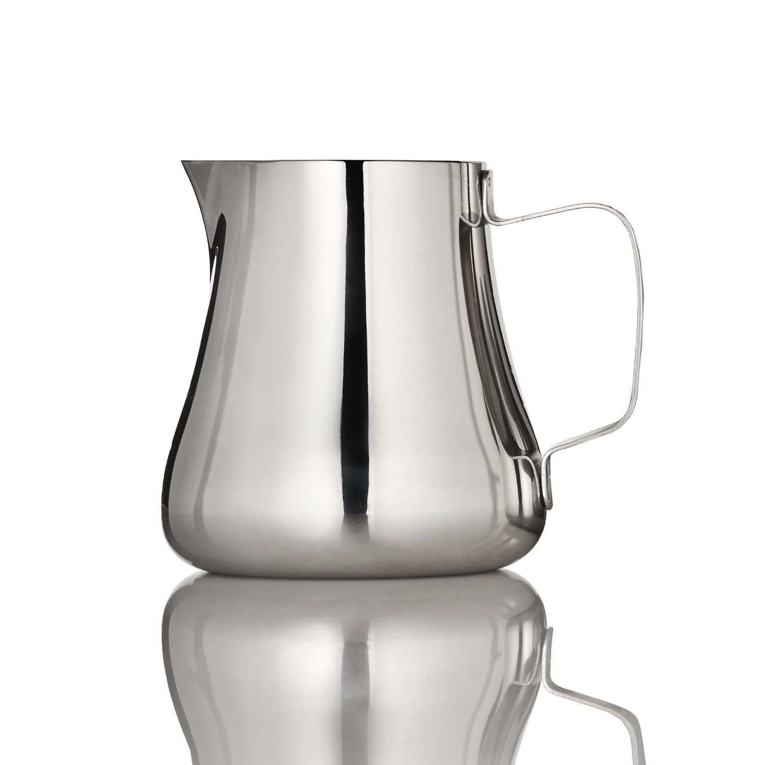 The ESPRO Toroid Frothing Pitcher is an essential tool for both coffee enthusiasts and professionals in the industry. Its impeccable craftsmanship and design allow for quick and even frothing of milk, guaranteeing a consistent texture and temperature for lattes, cappuccinos, and other milk-based espresso drinks.