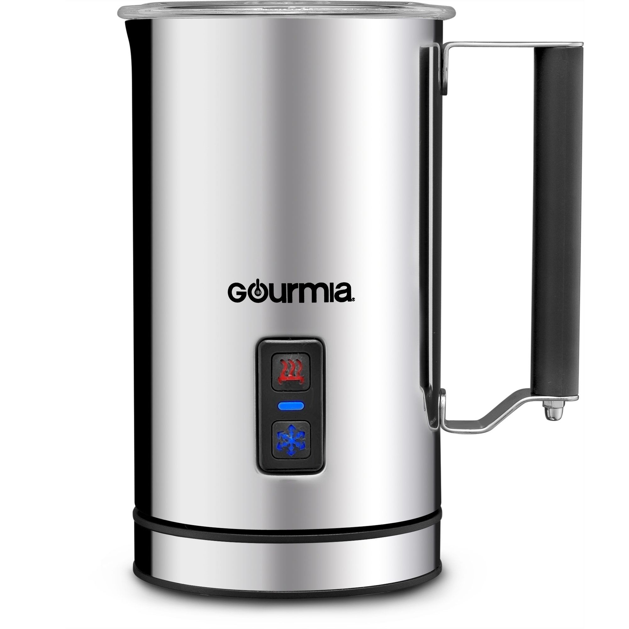 Meet the Gourmia GMF215 Cordless Electric Milk Frother and Heater – the ultimate must-have for coffee and latte lovers. This compact device effortlessly froths and heats milk, guaranteeing a delightful cup of your favorite beverage.
Say goodbye to tangled cords and hello to convenience with the GMF215's user-friendly cordless design.