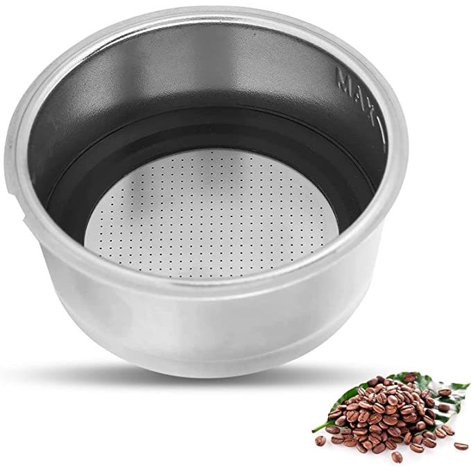 The 51mm 2 Cups Portafilter Filter Basket is a top-notch coffee filter specifically designed for espresso enthusiasts. Crafted with high-quality stainless steel, this filter basket ensures durability and long-lasting performance.