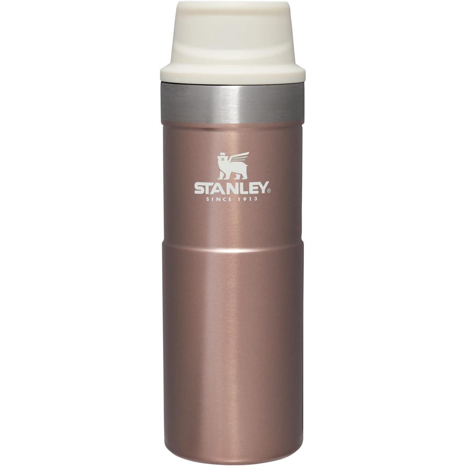 Elevate your on-the-move drinking game with the exceptional Stanley Classic Trigger Action Travel Mug. This absolute must-have companion is designed to revolutionize your beverage experience, whether you're craving a steaming cup of joe or a revitalizing, ice-cold sip.