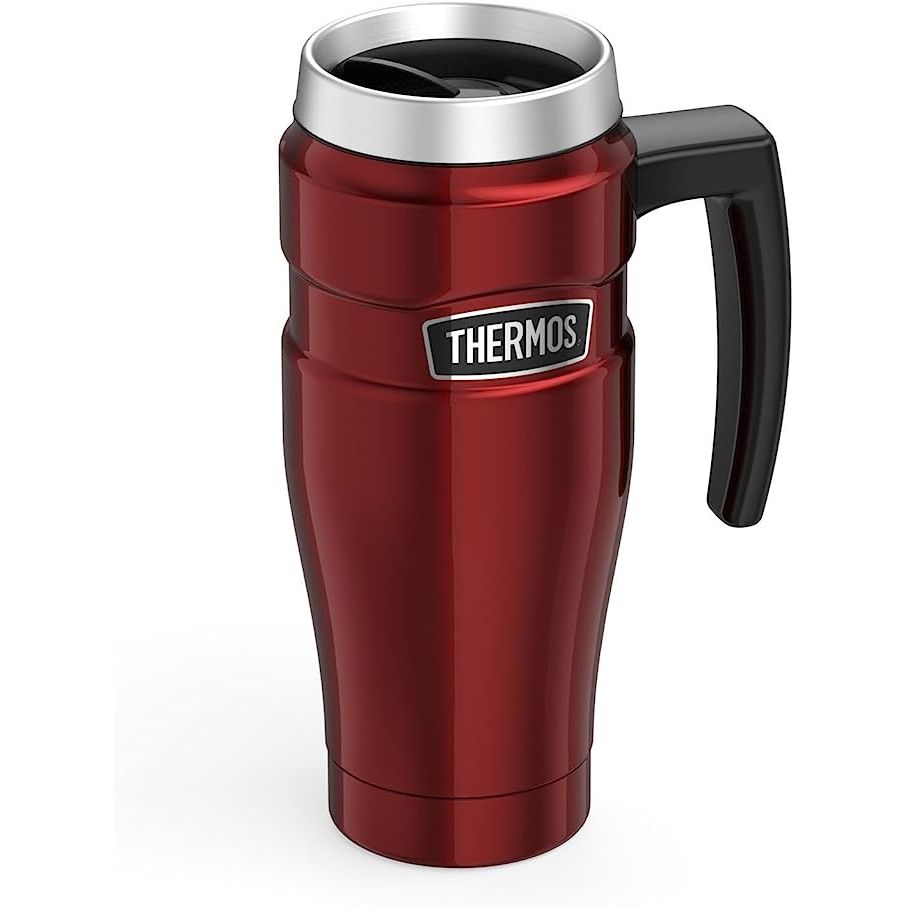 Overall, the THERMOS Stainless King Vacuum-Insulated Travel Mug is an exceptional choice for those who prioritize keeping their beverages at the perfect temperature on the go. Its durability, stability, and easy maintenance make it a worthwhile investment. Say goodbye to lukewarm coffee or bland cold drinks - this travel mug ensures that your beverages are always enjoyable. Elevate your coffee or beverage experience with this extraordinary mug that combines quality, durability, and style effortlessly.