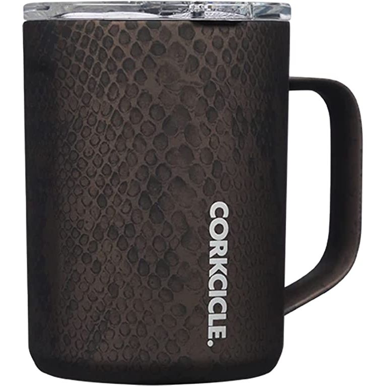 The Corkcicle Triple Insulated Coffee Mug with Lid is the ultimate companion for coffee enthusiasts who are always on the move. Crafted from sturdy stainless steel, this tumbler is ideal for outdoor adventures, daily commutes, or simply relishing a steaming cup of joy at home.