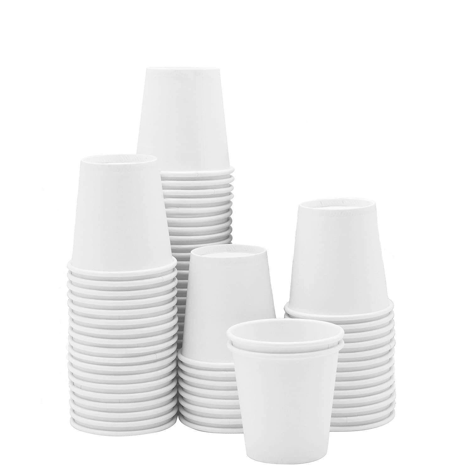 If you need disposable cups for a party or event, you might want to consider the 100 Pack of 3 oz. White Paper Cups. These cups are made of high-quality, food-grade paper that is sturdy and won't leak or spill. They are also designed in a classic white color that matches any decor or theme.
With a 3 oz.