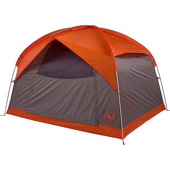 The Big Agnes Dog House Camping Tent is a popular option among pet owners who love to go camping with their furry friends. This camping tent is specifically designed to accommodate both pets and their owners, providing ample space and comfort for everyone. Here is some basic information you should know about this tent.

Size and Capacity

The Big Agnes Dog House Camping Tent is a three-season, three-person tent that measures 90 x 78 x 59 inches, providing ample space for you, your pet, and any other camping gear you might need. The interior space measures 43 square feet, which is large enough for three people or two people and a large dog.

Design and Features

The tent features a spacious vestibule on one end where your pet can hang out and stay protected from weather elements, while the other end offers sleeping quarters for humans. There are two entrances to the tent, allowing for easy access for both you and your pet. The tent also has plenty of mesh panels, which provide good ventilation and keep bugs out.

The tent is constructed with polyester material and features a waterproof coating to keep you and your pet dry during rain showers. The tent is relatively lightweight and easy to pack, making it a great option for backpacking or car camping.

Setup and Performance

The Big Agnes Dog House Camping Tent is straightforward to set up, with color-coded poles and easy-to-follow instructions. The tent performs well in various weather conditions, and the waterproof coating effectively keeps the inside of the tent dry during rain showers. The tent is also durable and able to withstand windy conditions.

Price

The Big Agnes Dog House Camping Tent is in the middle range of camping tent prices, with a retail price of around $350. Given its design and features, this tent is a great value for pet owners who enjoy taking their furry friends on camping adventures.

Overall, the Big Agnes Dog House Camping Tent is an excellent choice for pet owners looking for a spacious, durable, and easy-to-set-up camping tent. It offers the perfect balance between comfort and functionality for both humans and pets. Description by ChatGPT.