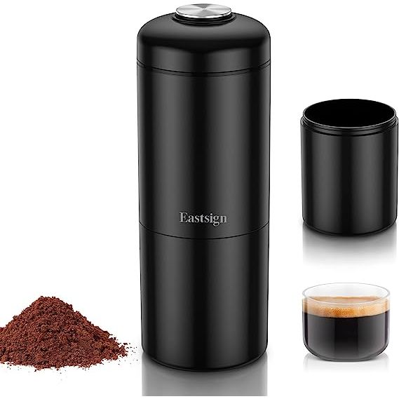 Experience the ultimate coffee experience on the go with the Eastsign Portable Espresso Machine. Designed for coffee connoisseurs who are always on the move, this manual espresso maker is perfect for camping trips, hikes, or even for compact home use.