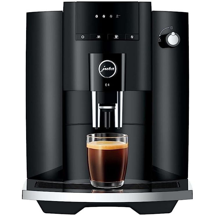 Elevate your coffee experience with the Jura E4 Piano Black Automatic Coffee Machine, bringing barista-quality coffee into your home with ease and sophistication. This sleek coffee maker not only looks stunning in your kitchen but also offers intuitive features that guide you through the brewing process seamlessly.