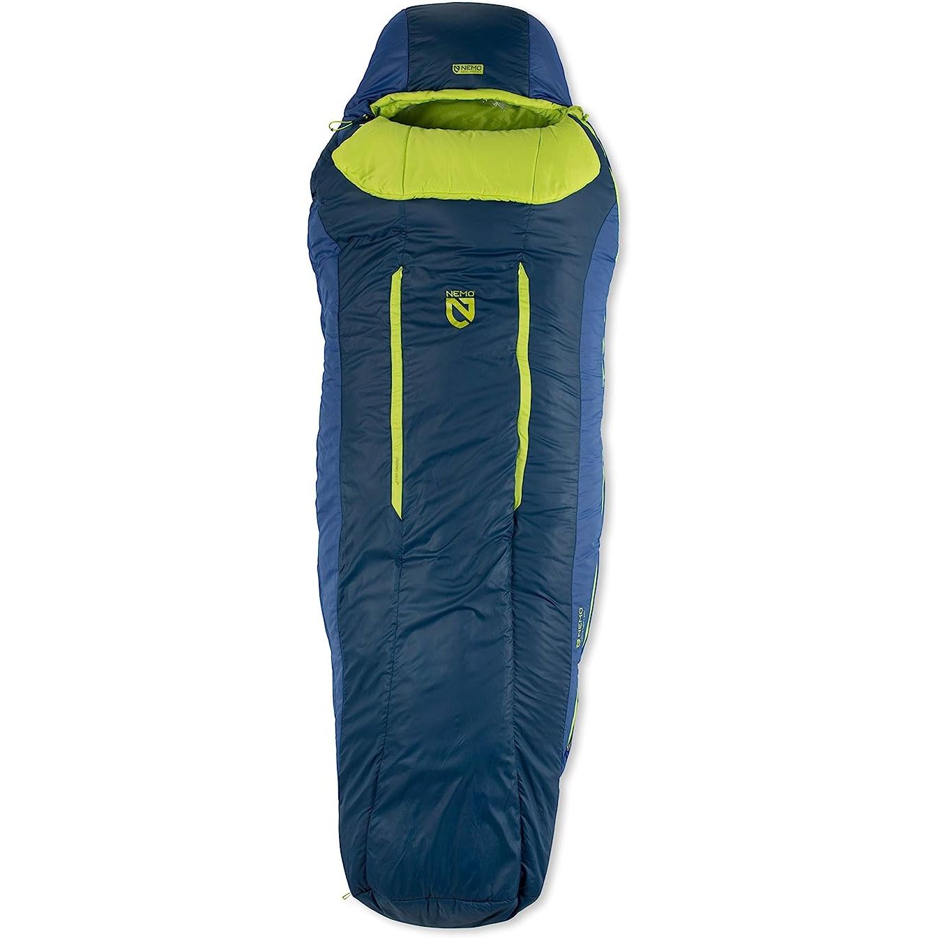 The NEMO Forte Men's 20 Sleeping Bag is a high-quality sleeping bag designed for outdoor adventures in temperatures around 20°F (-6°C). The bag is designed to be lightweight, compact, and easy to pack, making it an excellent choice for backpackers and campers who want to conserve space in their gear.