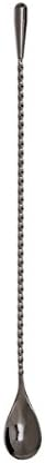 3 Cocktail Kingdom - Teardrop™ Barspoon 30cm - Gunmetal Black