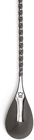 1 Cocktail Kingdom - Teardrop™ Barspoon 30cm - Gunmetal Black