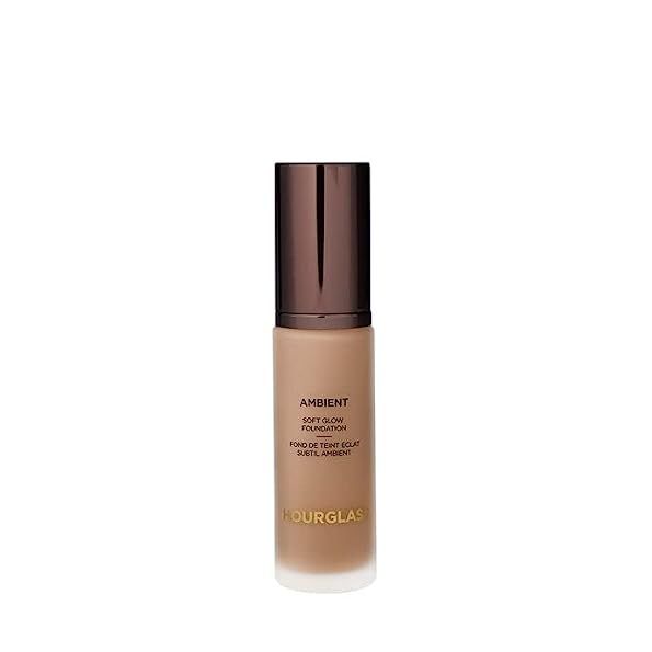 Unveil a flawless, luminous complexion with Hourglass Ambient Soft Glow Foundation—Shade 10.5, a must-have for individuals boasting rich, deep skin tones complemented by yellow or olive undertones.