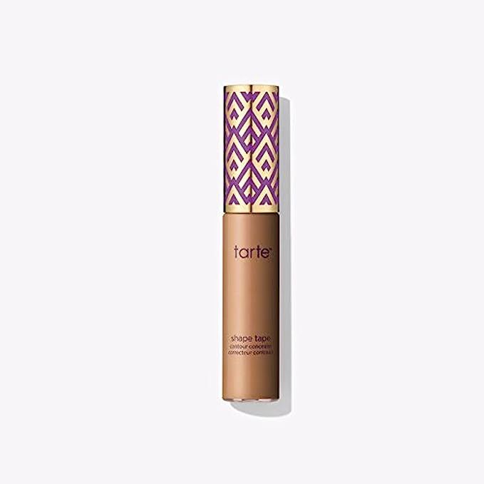 Discover flawless skin with the Tarte Double Duty Beauty Shape Tape Contstraight Concealer in Tan Deep Sand, the ultimate 2-in-1 makeup must-have that expertly masks imperfections and sculpts your features.