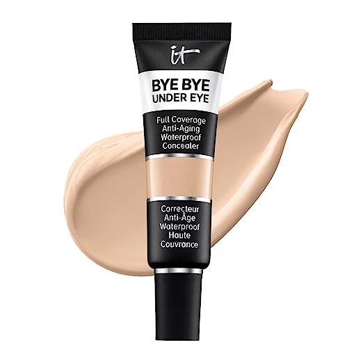 Transform tired eyes into a picture of youthful vitality with IT Cosmetics Bye Bye Under Eye Anti-Aging Concealer. A beauty essential, this high-performance concealer goes beyond masking imperfections to actively combat signs of aging. Its creamy formula, housed in a convenient 0.4 fl.