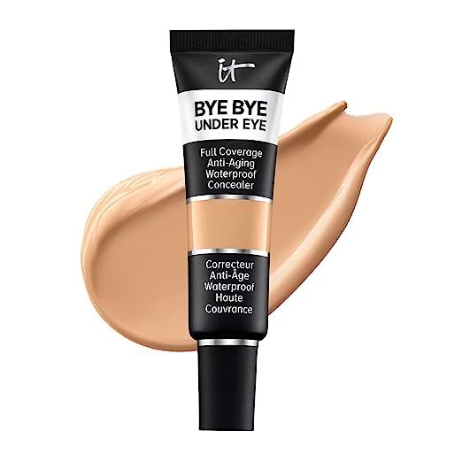 Experience the ultimate solution for a flawless complexion with IT Cosmetics' Bye Bye Under Eye Anti-Aging Concealer. Expertly crafted to tackle dark circles, fine lines, redness, and discoloration, this high-performance concealer delivers impeccable full coverage while imparting a natural finish to your skin. With an impressive 0.4 Fl.