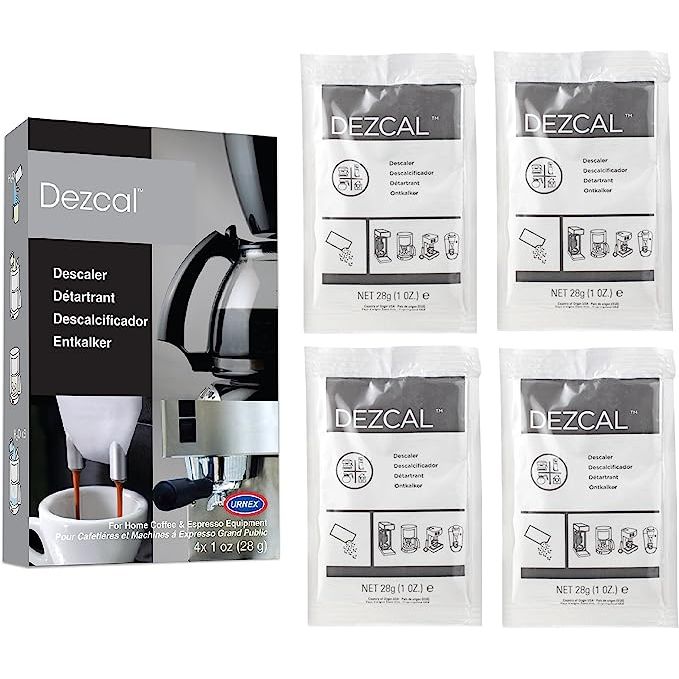 Descaling Powder Solution is a must-have cleaning agent to effectively eliminate limescale buildup in various household appliances. From Keurig 1.0/2.0 coffee makers and home espresso machines to kettles and garment steamers, this powerful formula tackles the common problem caused by hard water minerals.