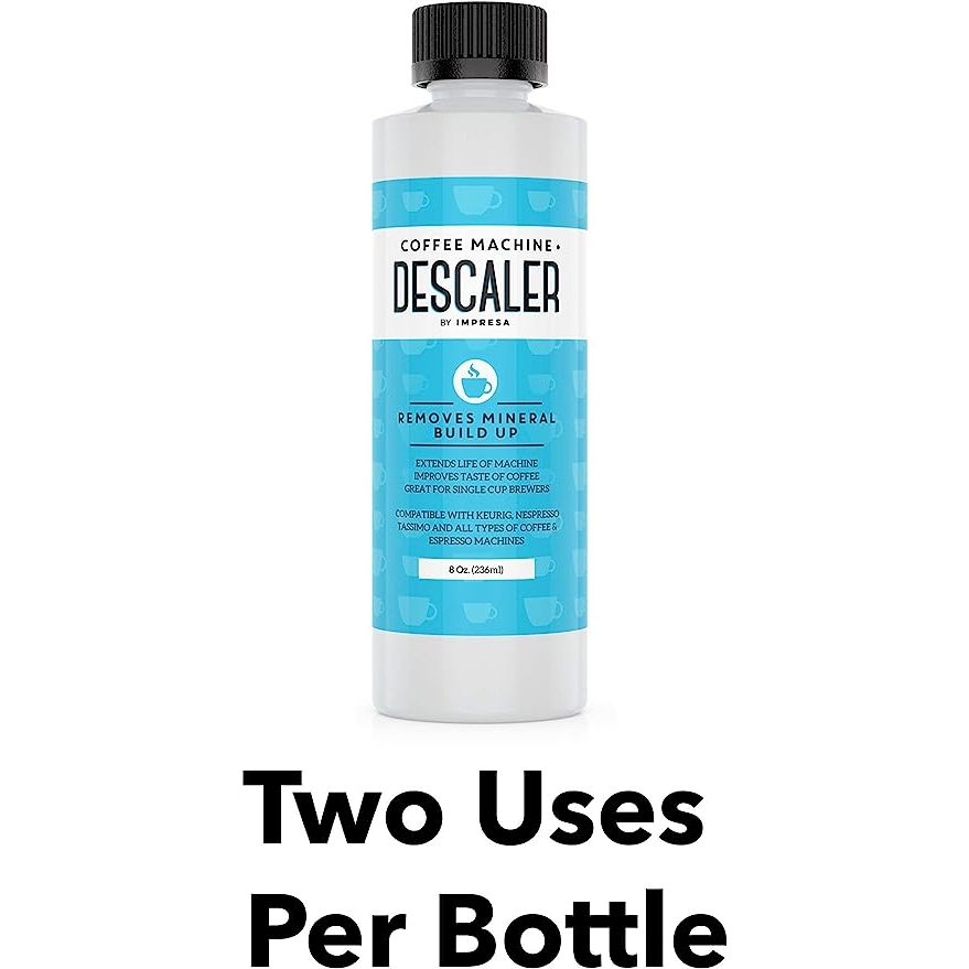 No matter the type of machine you own - manual, automatic, or pod/capsule - our descaler is suitable for all. Proudly made in the USA, our product offers exceptional results and simplicity in application. With each bottle providing up to two descaling sessions, descaling every 2-3 months ensures optimal performance. Don't hesitate any longer! Experience a better-tasting cup of coffee by trying our descaling solution today!