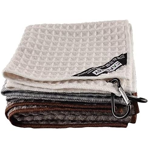 Elevate the cleanliness and efficiency of your coffee bar with the CAFEMASY Pack of 3pcs Microfiber Cleaning Towel with Hook Absorbent Barista Cloths. These specially designed barista towels are essential in simplifying the process of maintaining spotless espresso machines, steam wands, and other surfaces.