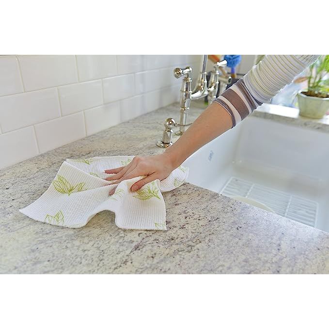 Full Circle Clean Again Super Absorbent Cleaning Cloths and Tree Buds are eco-friendly cleaning tools that help keep your home clean while reducing your environmental impact. 
The Full Circle Clean Again Super Absorbent Cleaning Cloths are made from 100% microfiber, which means that they can absorb up to 7 times their weight in water.