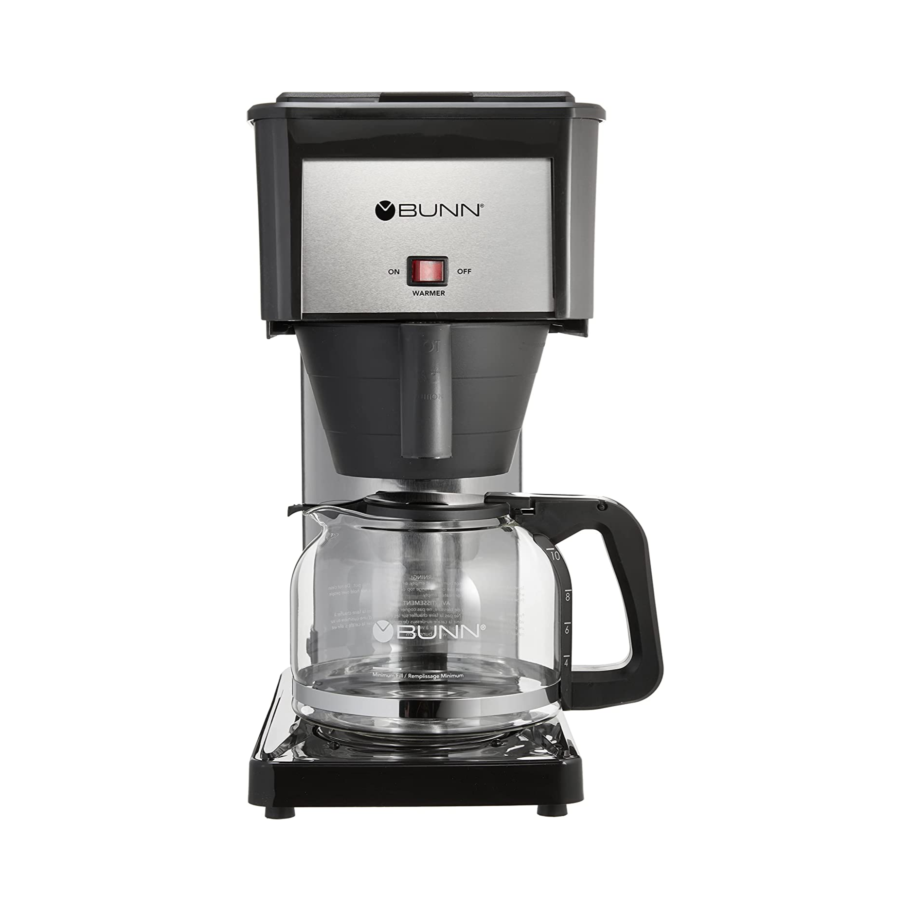 The BUNN BX Speed Brew Classic 10-Cup Coffee Brewer is a stylish and efficient choice for coffee lovers in search of a reliable coffee maker. Its sleek black finish effortlessly complements any kitchen decor, while its innovative brewing technology ensures a quick and flavorful brewing experience.