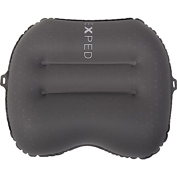 The Exped Ultra Pillow is the ultimate choice for backpackers and campers seeking optimal comfort and convenience on their outdoor expeditions. Crafted with premium quality materials, this ultralight and compact camping pillow ensures a restful sleep no matter where your adventures take you.
Measuring a perfect 16.5 x 11.8 x 3.5 inches when fully i