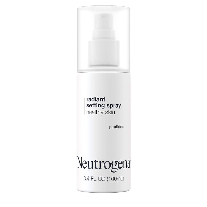 Lock in your look with Neutrogena's Healthy Skin Radiant Makeup Setting Spray, the ultimate mist for a lasting luminous complexion. This dynamic formula goes beyond just setting your makeup; it delivers a boost of revitalizing nutrients for a skin-loving treatment with every spritz.