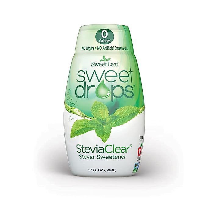 SweetLeaf Sweet Drops Liquid Stevia Sweetener, SteviaClear, 1.7 Ounce (SD-CLR), is a premier liquid sweetener that harnesses the natural power of Stevia extract.